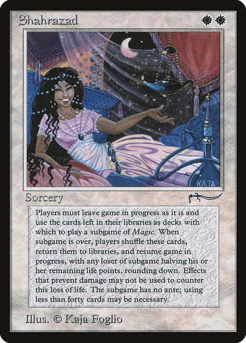 Carta Shahrazad — Arabian Nights · ARN · #10