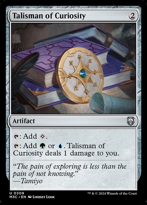 Talismán de curiosidad — Modern Horizons 3 Commander