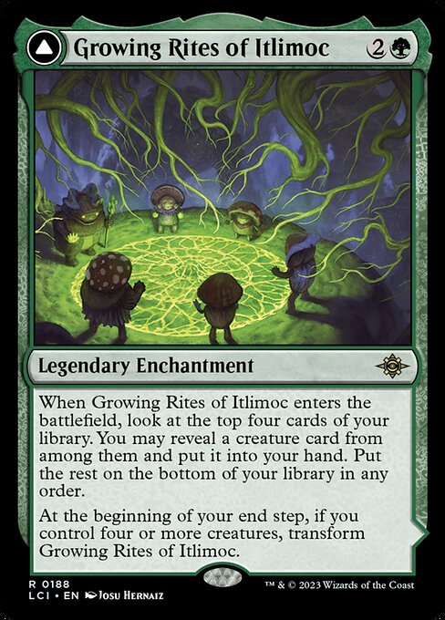 Growing Rites of Itlimoc // Itlimoc, Cradle of the Sun (cara frontal)