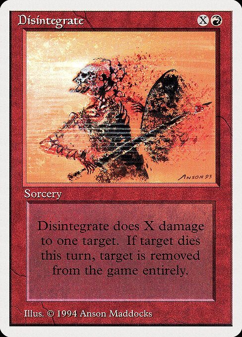 Carta Desintegrar — Summer Magic / Edgar · SUM · #142