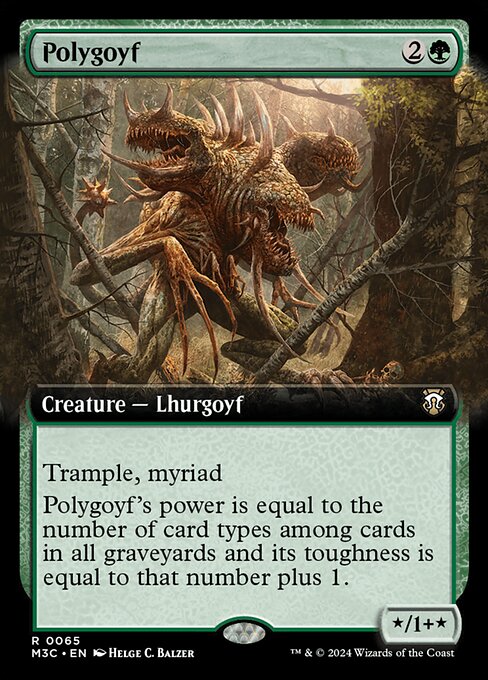 Carta Polygoyf — Modern Horizons 3 Commander · M3C · #65