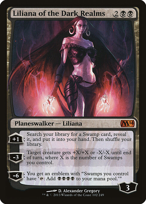 Liliana de los Reinos Oscuros — Magic 2014