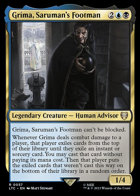 Gríma, lacayo de Saruman — Tales of Middle-earth Commander