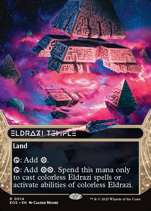 Templo eldrazi — Edge of Eternities: Stellar Sights