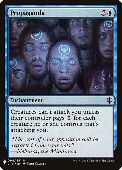 Propaganda — The List