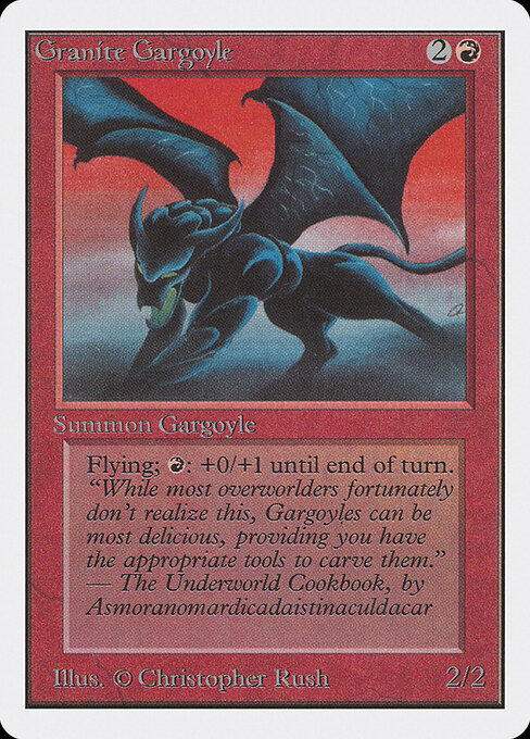 Granite Gargoyle — Unlimited Edition