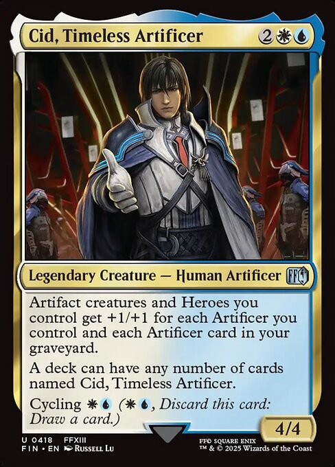 Cid, artífice imperecedero — Final Fantasy
