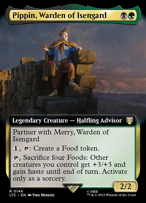 Carta Pippin, guardián de Isengard — Tales of Middle-earth Commander · LTC · #146