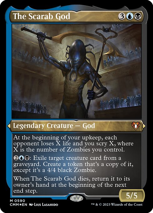 El Dios Escarabajo — Commander Masters