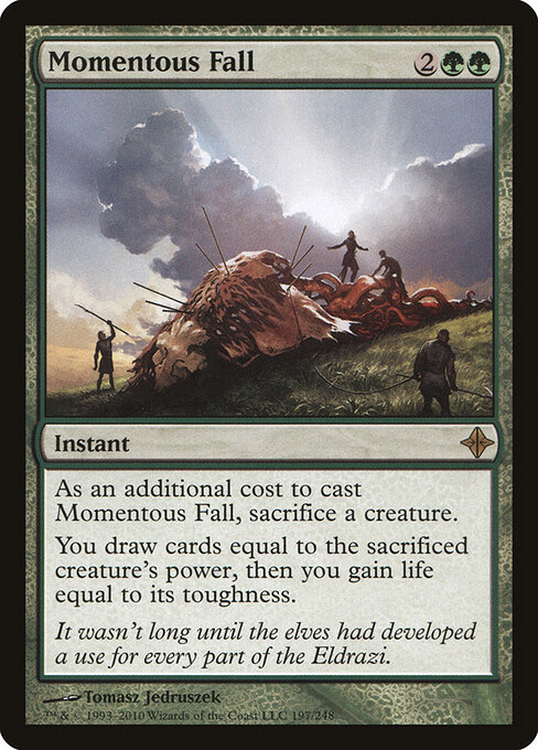 Caída memorable — Rise of the Eldrazi