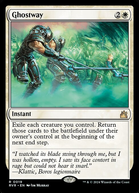 Carta Senda fantasmal — Ravnica Remastered · RVR · #19