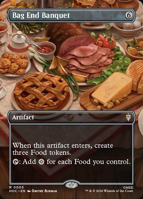 Carta Bag End Banquet — The Hobbit Eternal · HOC · #5