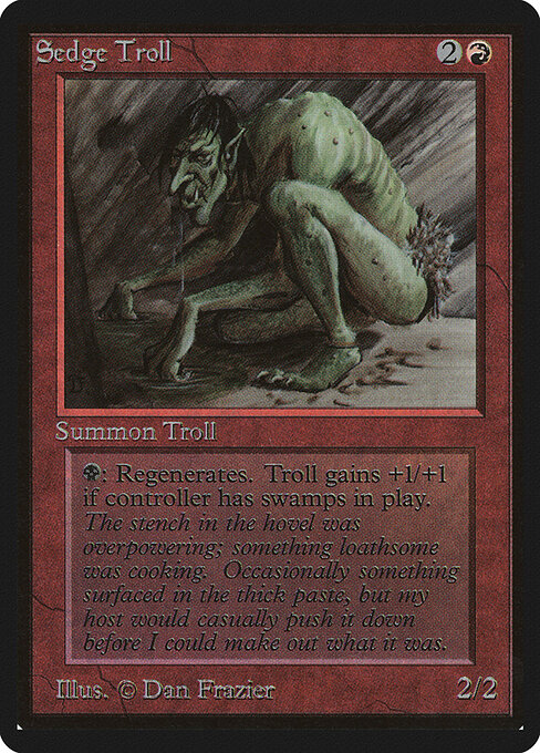 Sedge Troll — Limited Edition Beta