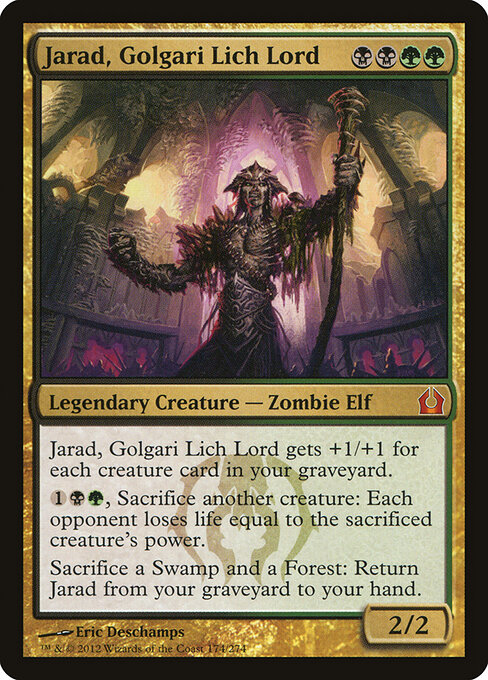 Jarad, señor liche golgari — Return to Ravnica