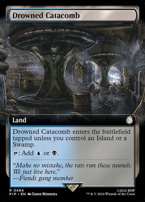 Catacumba inundada — Fallout