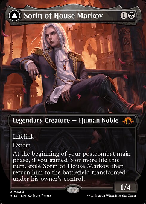 Sorin of House Markov // Sorin, Ravenous Neonate — Modern Horizons 3
