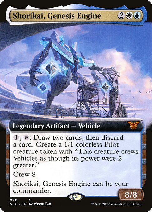 Shorikai, motor del génesis