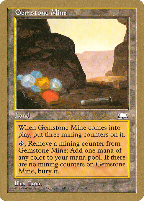 Yacimiento de gemas — World Championship Decks 1998