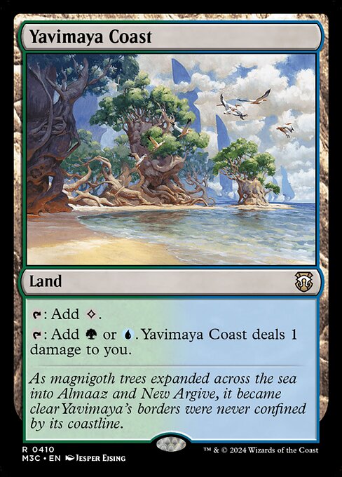 Carta Costa de Yavimaya — Modern Horizons 3 Commander · M3C · #410