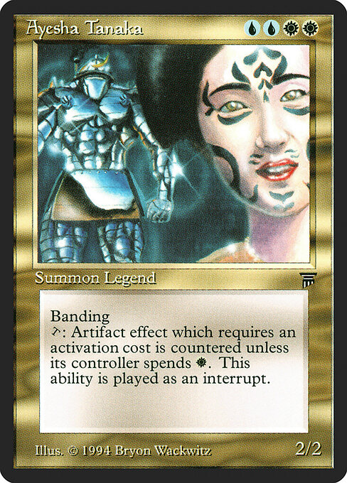 Carta Ayesha Tanaka — Legends · LEG · #220