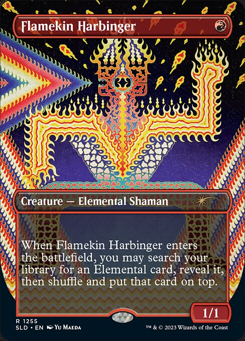 Carta Heraldo llameante — Secret Lair Drop · SLD · #1255