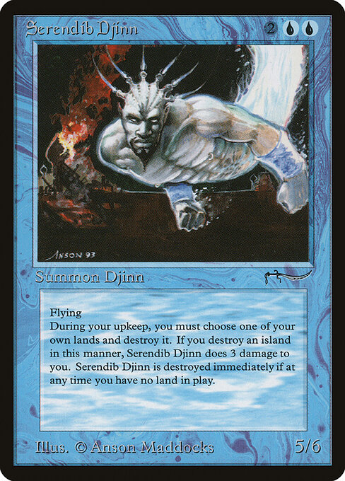 Carta Serendib Djinn (Arabian Nights)