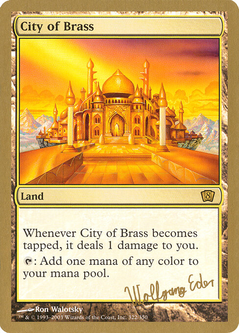 Ciudad de bronce — World Championship Decks 2003