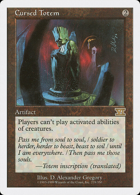 Tótem maldito — Classic Sixth Edition