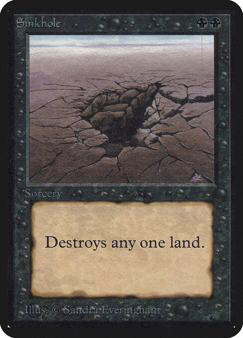 Sinkhole — Limited Edition Alpha