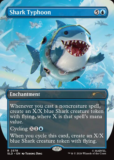 Carta Tifón de tiburones — Secret Lair Drop · SLD · #2578