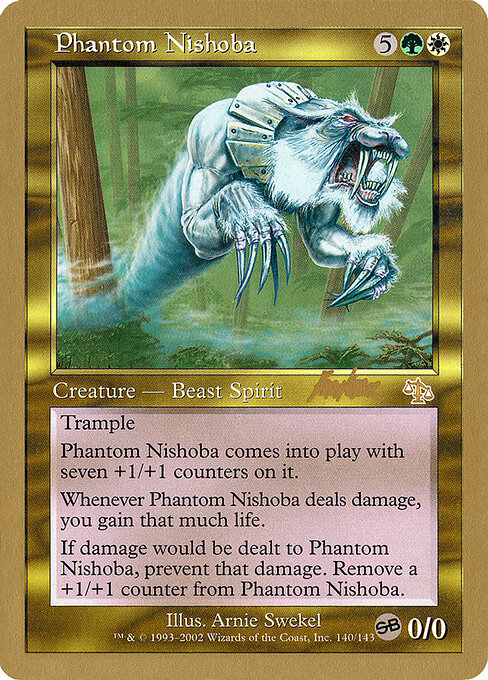 Nishoba fantasma — World Championship Decks 2002