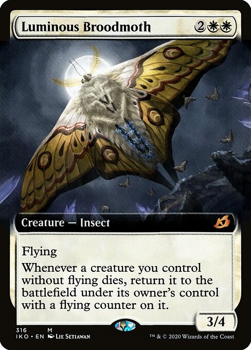 Polilla incubadora luminosa — Ikoria: Lair of Behemoths
