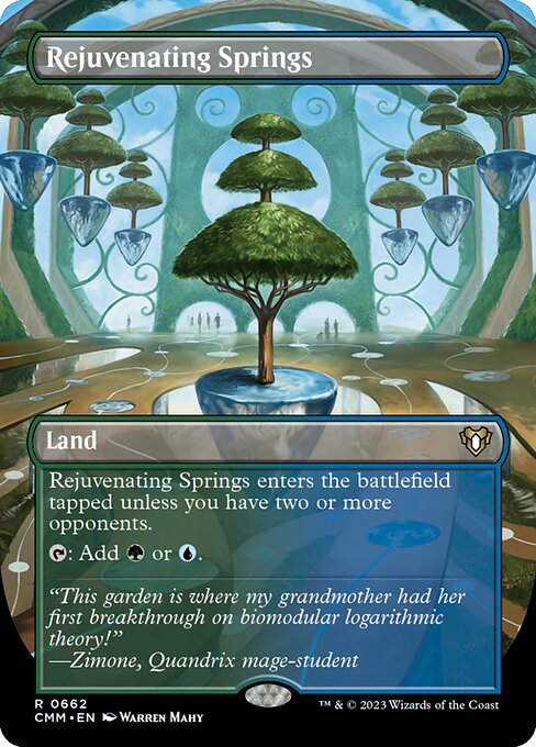 Manantiales rejuvenecedores — Commander Masters
