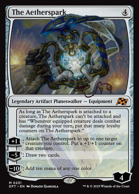 Carta La Eterchispa — Aetherdrift · DFT · #231