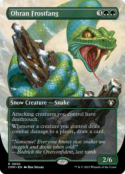 Faucesgélidas de Ohran — Commander Masters