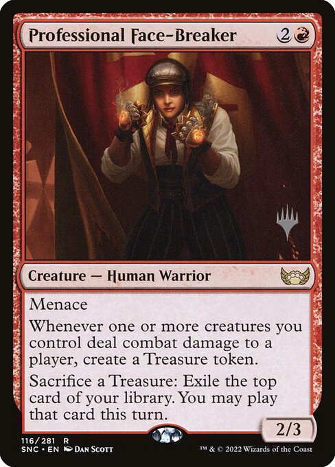 Rompecaras profesional — Streets of New Capenna Promos