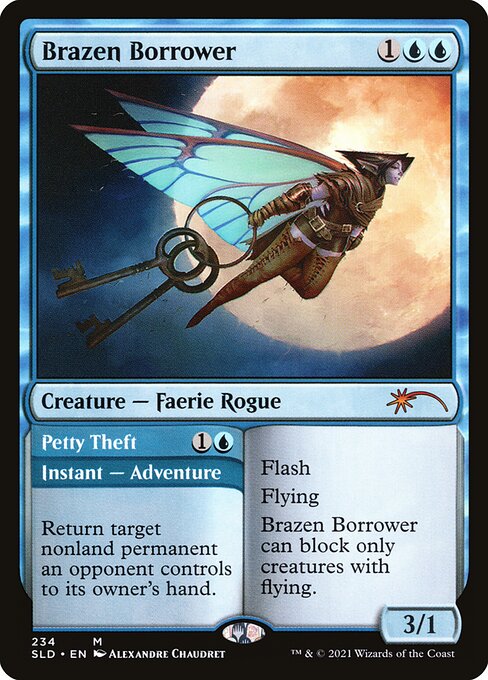 Brazen Borrower // Petty Theft — Secret Lair Drop
