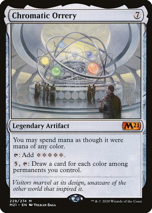 Planetario cromático — Core Set 2021 Promos