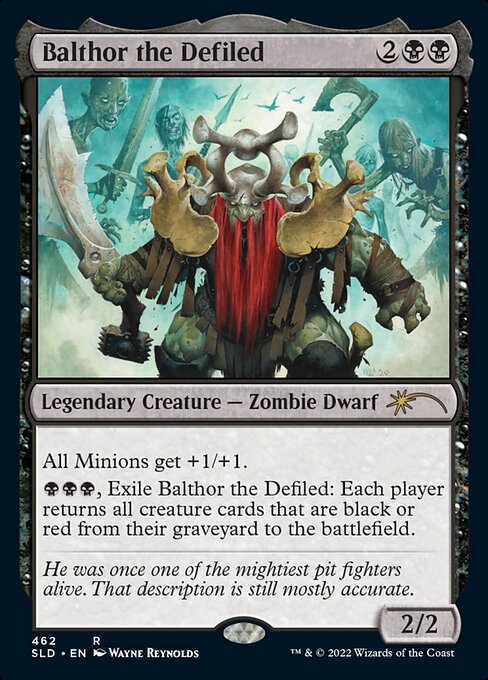 Carta Balthor el envilecido — Secret Lair Drop · SLD · #462