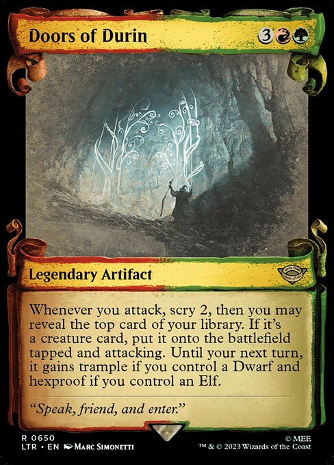 Carta Doors of Durin — The Lord of the Rings: Tales of Middle-earth · LTR · #650