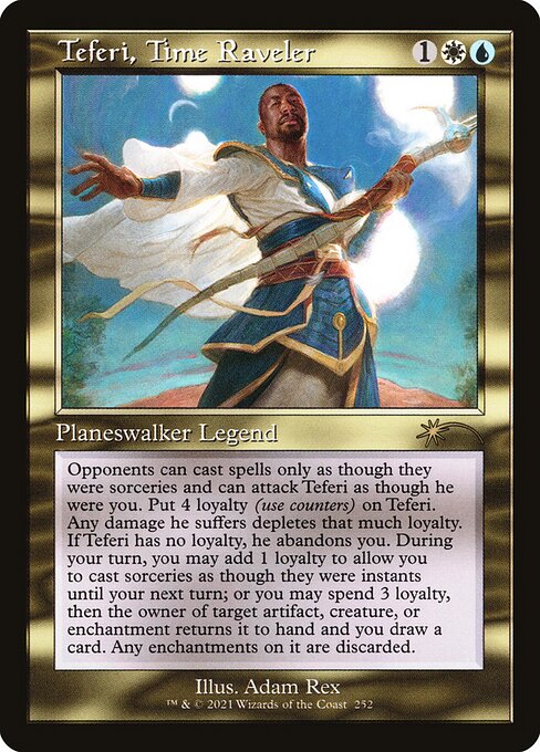 Teferi, manipulador del tiempo — Secret Lair Drop