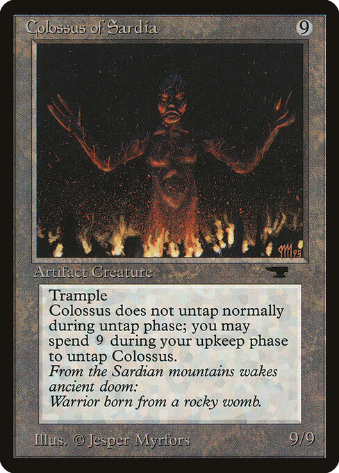Carta Coloso de Sardia — Antiquities · ATQ · #46