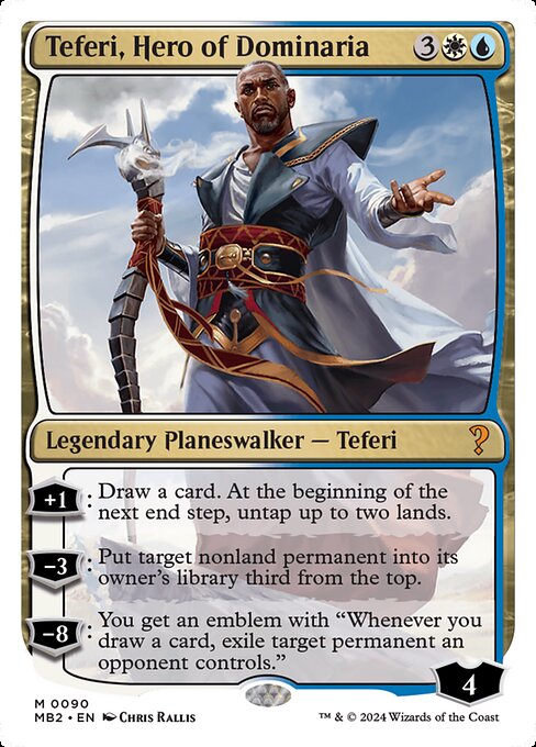 Teferi, héroe de Dominaria — Mystery Booster 2
