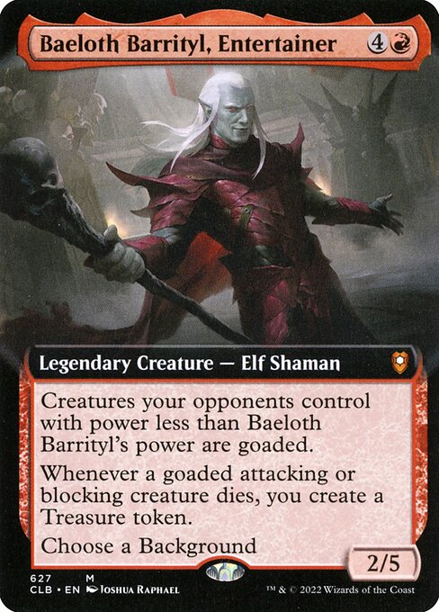 Baeloth Barrityl, animador — Commander Legends: Battle for Baldur's Gate