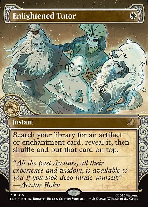 Carta Tutora inspirada — Avatar: The Last Airbender Eternal · TLE · #305