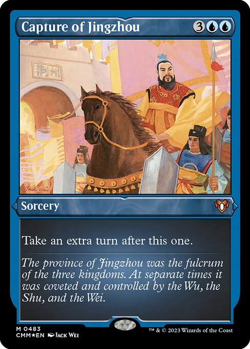 Carta Conquista de Jingzhou — Commander Masters · CMM · #483