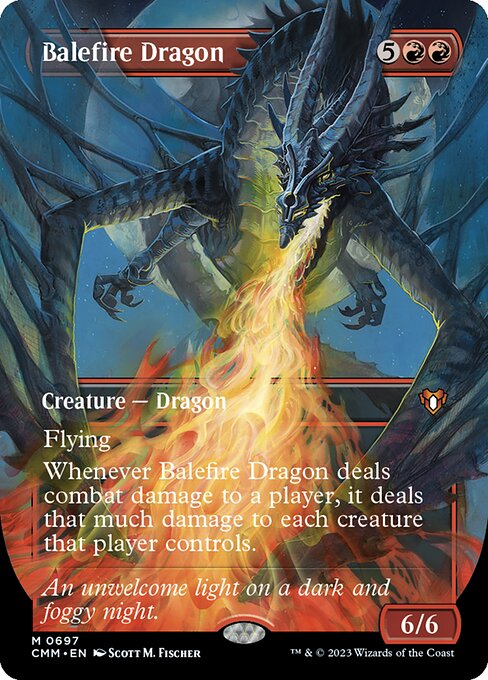 Dragón de la hoguera — Commander Masters