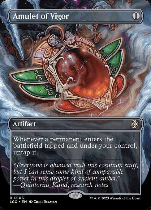 Amuleto de vigor — The Lost Caverns of Ixalan Commander