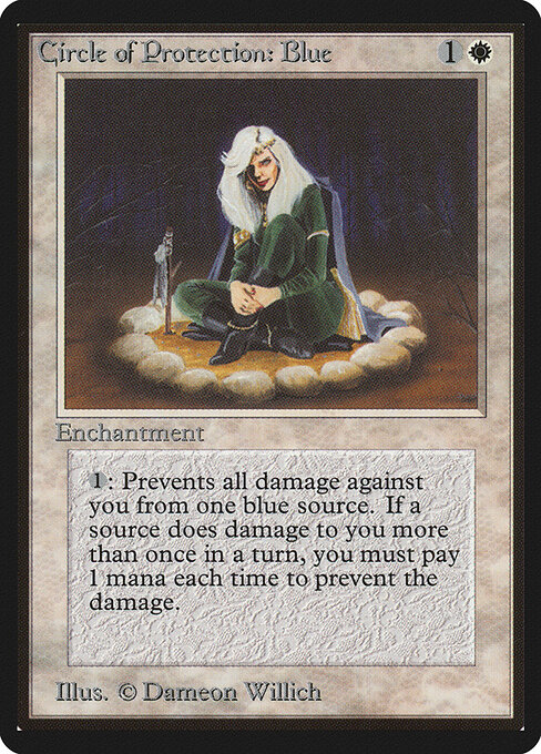Circulo de protección: Azul — Limited Edition Beta