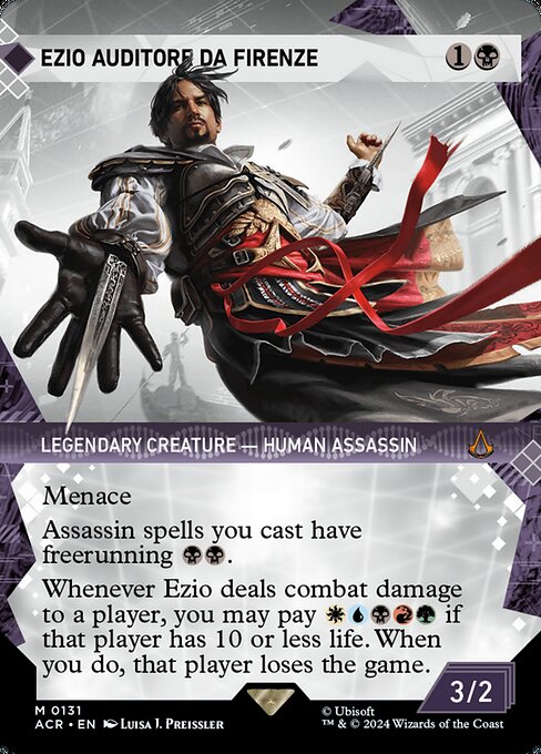 Carta Ezio Auditore da Firenze — Assassin's Creed · ACR · #131